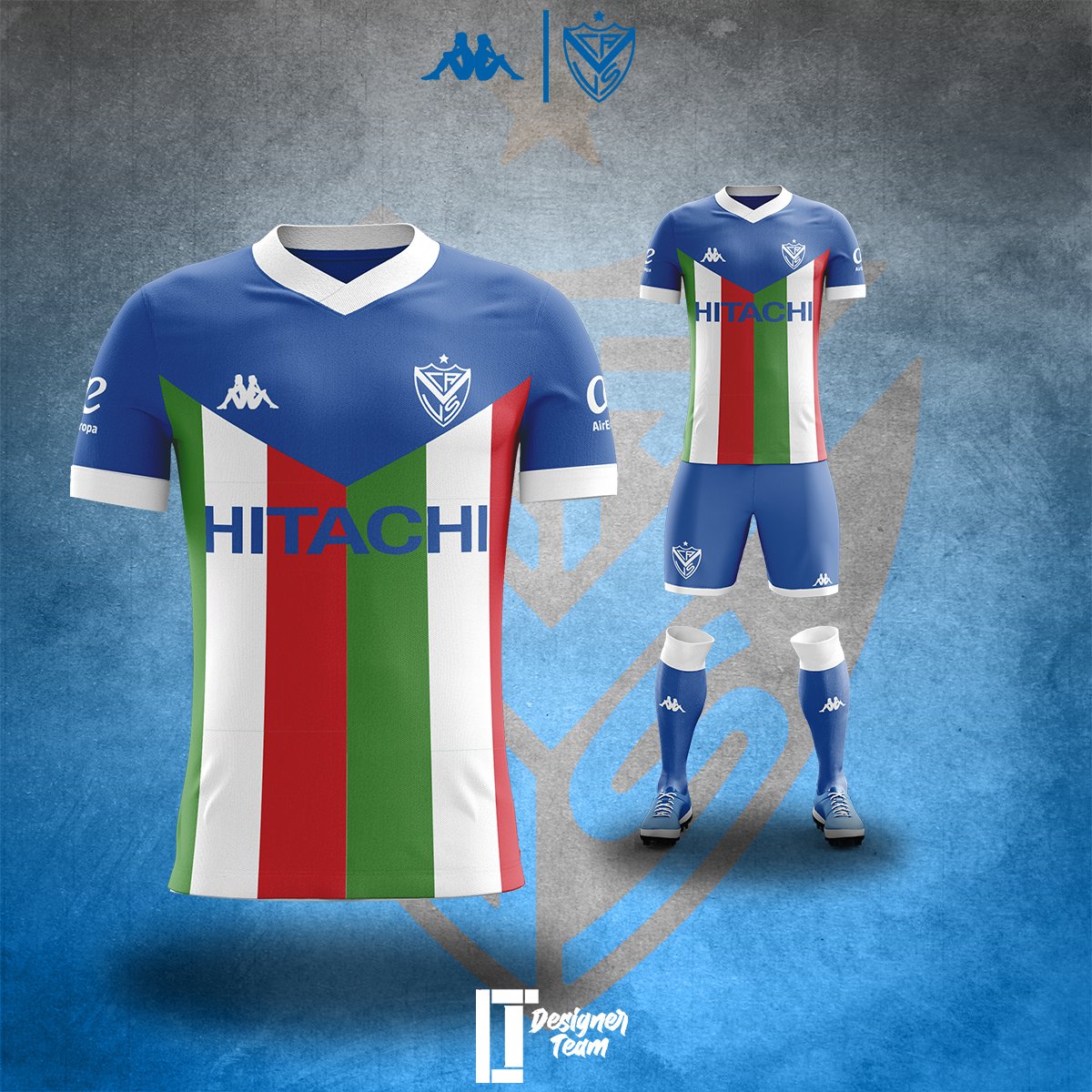 dobleaa_design's tweet photo. Camiseta Conceptual Alternativa Vélez Sarsfield 2021

Se agradece ❤️ y 🔄

🚫TAGS🚫
#VelezSarafield #Velez #ElFortin #Fortin #FutbolArgentino #Argentina #Futbol #Football #CamisetaConceptual #ConceptKit #MockUp #DigitalArt #Digital #Art #ArtDesign #Kappa #Hitachi #DesignerTeam https://t.co/PQ4b5oUNKt