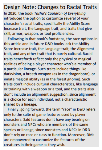 danielhkwan's tweet photo. Wizards took another great step forward in their design philosophy for D&amp;D with the new Unearthed Arcana for gothic lineages. Happy to see the acknowledging that things like alignment and training should be decided by individual players. https://t.co/M2sMxtskPL