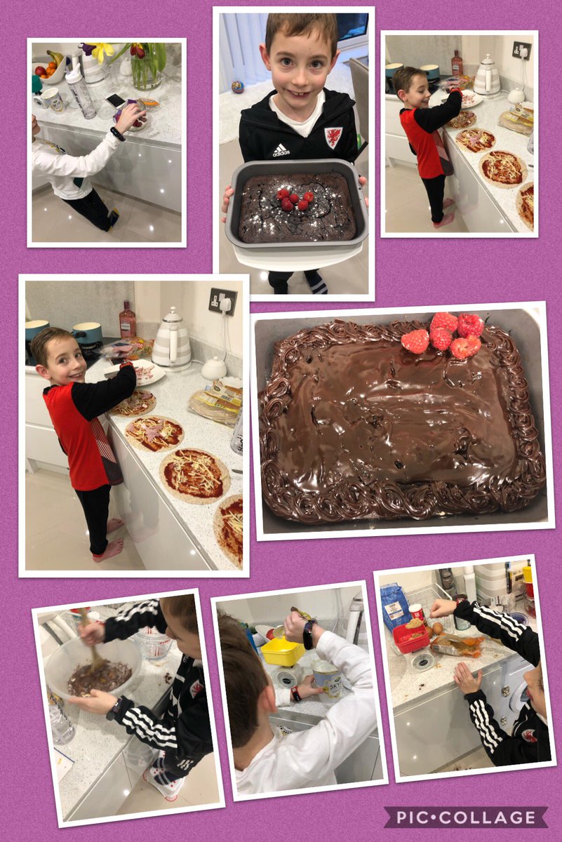 leezaaj15's tweet photo. @LlanilltudF my little chef #homemadepizza #overnightoats #choccake ❤️ https://t.co/1D3y7JTyLt