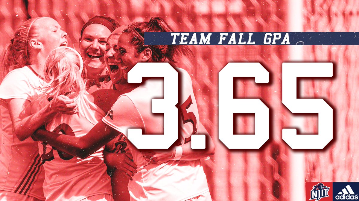 NJITWSoccer's tweet image. Excited to see how well our team did in the classroom this Fall! 📚

⚽ 3.65 Combined GPA
⚽ 72% of the team on Dean&apos;s List 
⚽ 96% of the team with cumulative 3.0 GPAs
