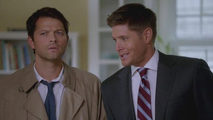 blurrymaguire's tweet photo. cas being confused while dean does the crooked smile explanation is something so personal to me https://t.co/eePwQk5oHG