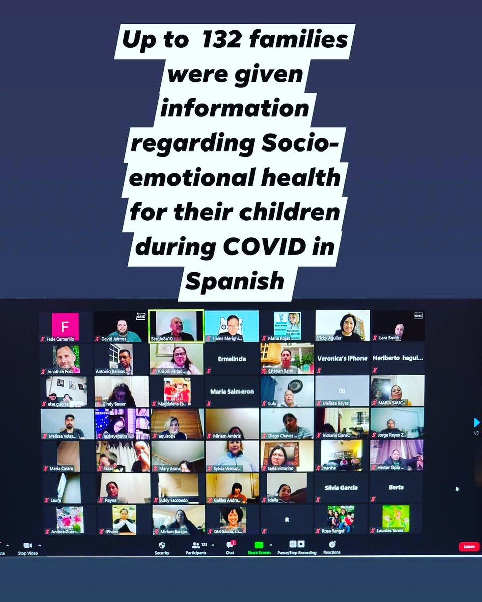 Let’s hear it for <a href="/_OABE/">OABE</a> , <a href="/VickyAguilar37/">Vicky Aguilar</a> , @aracelisfarias, and Antonio Ramos. This was amazing!  #educationmatters #SEL #representationmatters