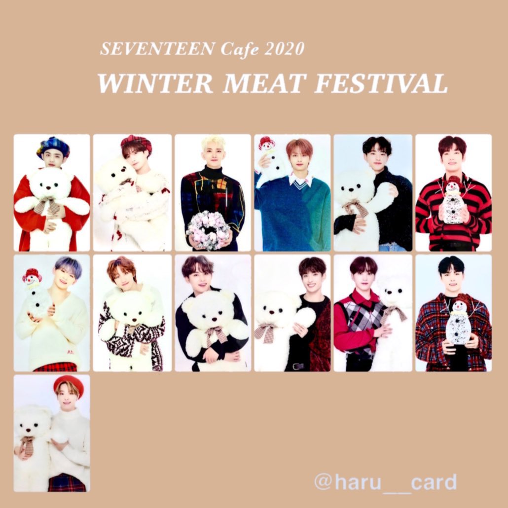 SEVENTEEN カフェ 2020 WINTER トレカ THE8 ミンハオ