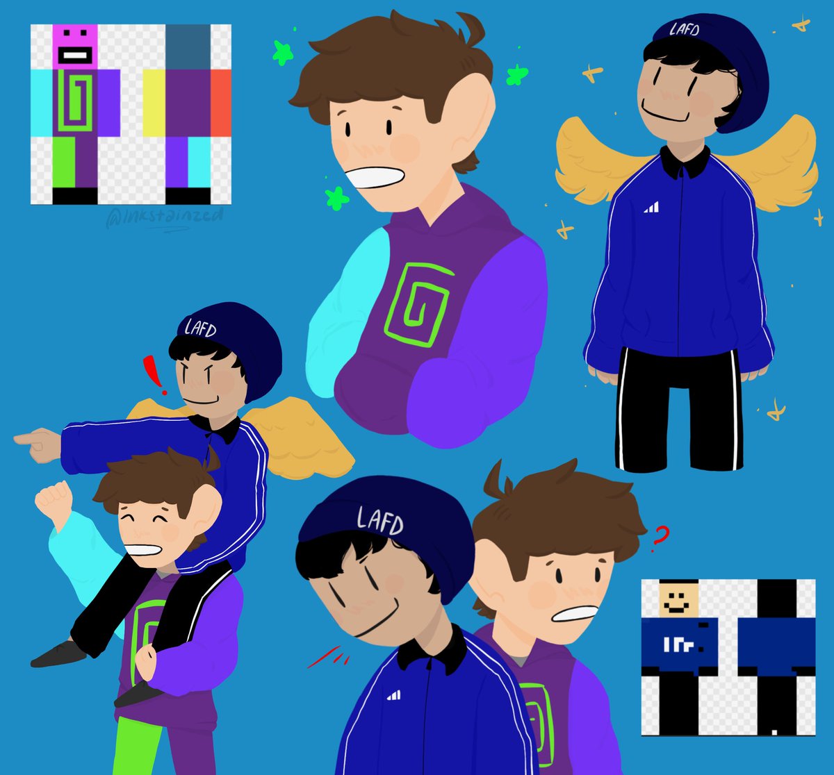 wallpapers Quackity And Karl Minecraft Skins quackityfanart quackity karljacobs