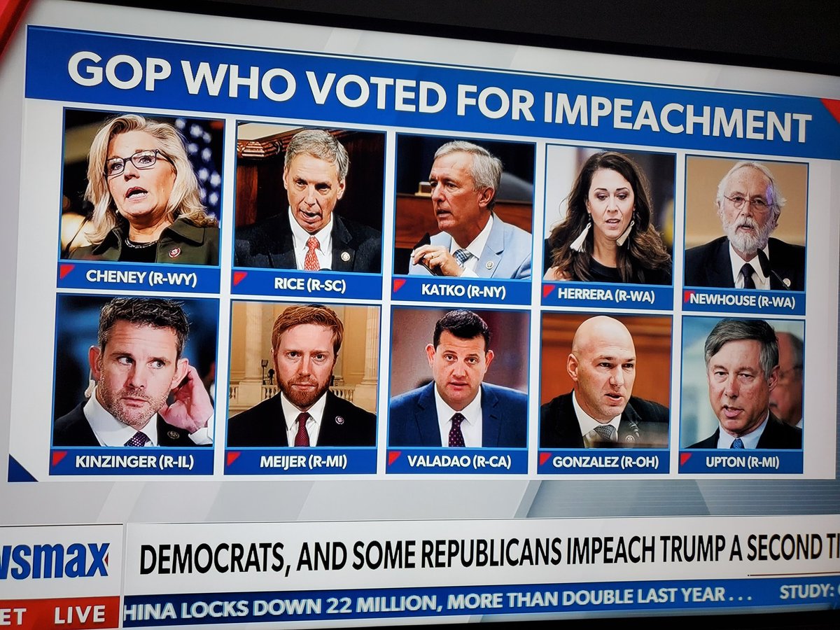 CrystalBlueRed's tweet photo. .@tomemmer
said he will not primary any of these GOP Traitors that voted to impeach President Trump
Send him a message Primary all of them or lose
#AmericansStandWithTrump
No longer the Republican Party
It is now the
#TrumpParty
.@GOPLeader @GOPChairwoman @LeaderMcConnell https://t.co/0rqxozEd1M