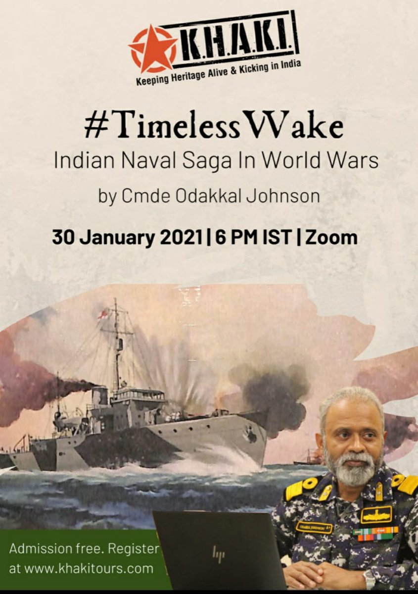 JohnsonOdakkal's tweet photo. #HeritageAwakens #MaritimeConsciousness
Looking forward to share from my first major research for @MHSofIndia #TimelessWake guided by Late Adm #JGNadkarni & mentored by Late VAdm #MPAwati
See you 6 pm today!
@StratNewsGlobal @ICWA_NewDelhi @ignca_delhi @SandeepUnnithan https://t.co/ohlXGVBVFB
