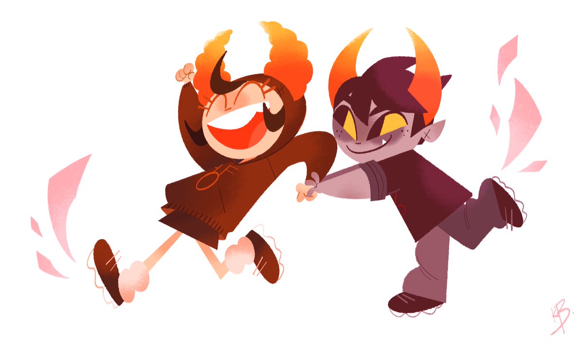 oodellay's tweet photo. Played Hiveswap Act 2 a while ago and really enjoyed it! Love these two kiddos.💕 #Homestuck #hiveswap https://t.co/OPqkSxUqCT
