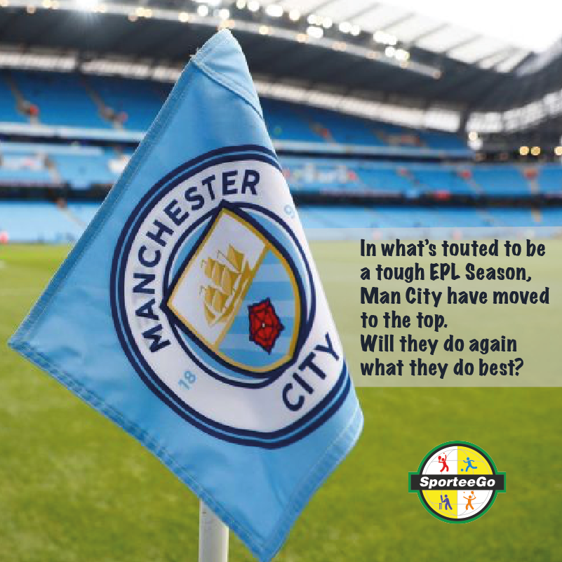 SporteeGoEvents's tweet photo. Quiet progress is the best progress. They sit familiarly at the top of the table, will they pull it off again?
#EPL #EPL2021 #ManCity #TableLeaders #BarclaysPremierLeague https://t.co/KgBDRh1mY2