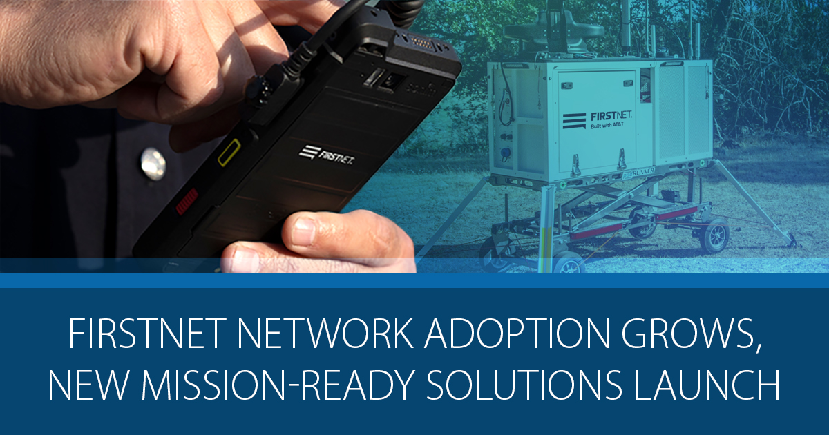 FirstNetGov's tweet photo. #FirstNetMomentum – The FirstNet network now has more than 1.9 million connections and serves more than 15,000 public safety agencies. Check out our latest press release to learn more and find out how we’re working to advance public safety’s network: https://t.co/G65YN3QVtX https://t.co/YSY0dIZQkS