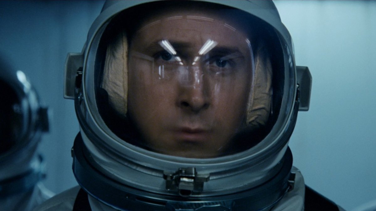 First Man (2018) is one of the most criminally underrated films of all time. This retelling of Neil Armstrong's journey to his historic moonwalk is an ode to American masculinity. Headline of the Harvard Crimson's review: "In ‘First Man,’ Triumph for White Male Dreams"