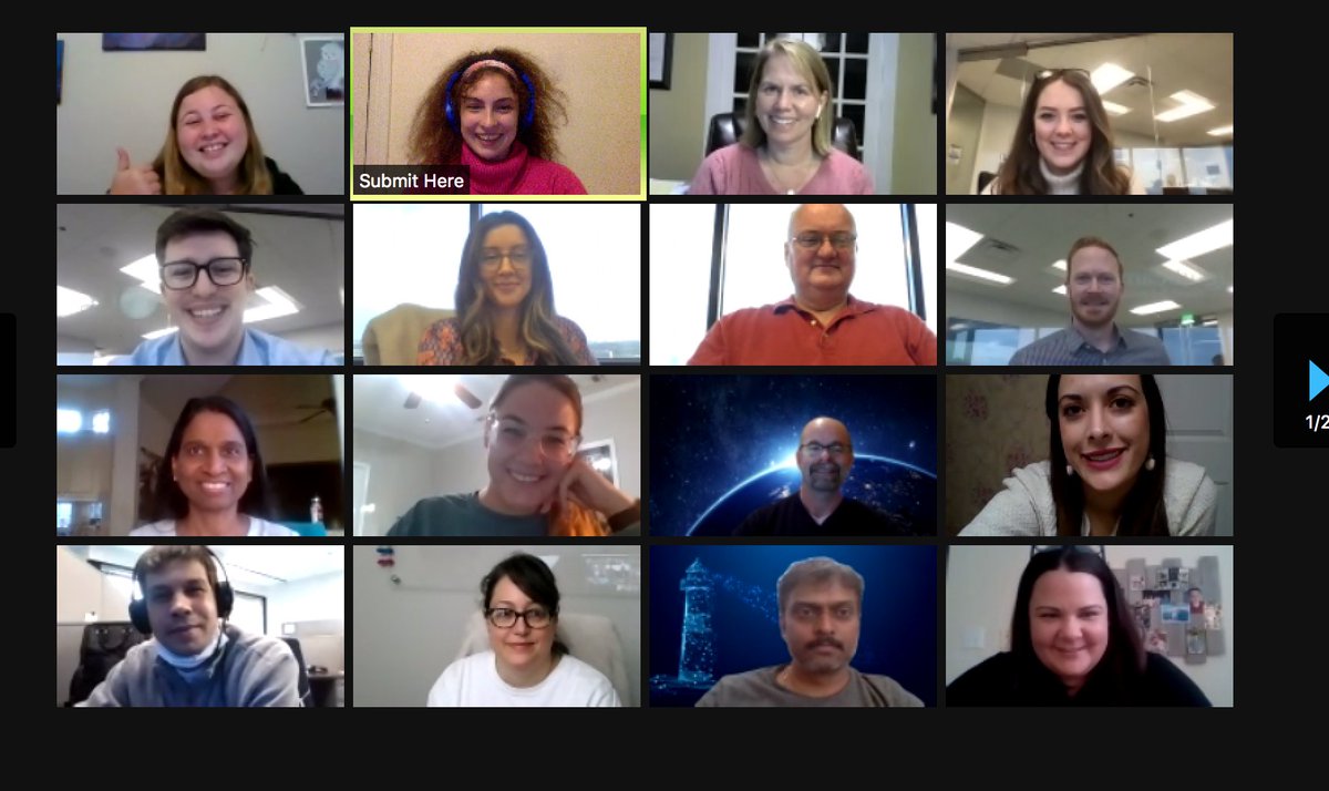 LightbeamHealth's tweet photo. Lightbeam employees celebrated National Have Fun At Work Day with a virtual Trivia Night led by @yaymaker. Check out a couple pictures from the event.
#NationalHaveFunAtWorkDay #LightbeamHealth https://t.co/4DAYMFYXoY