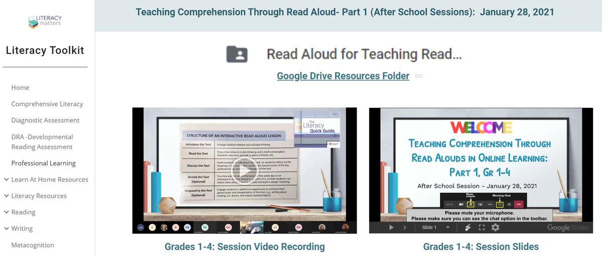 <a href="/kmailrobertson/">Karen</a> <a href="/HSolway/">Heidi Solway 🇨🇦🏴󠁧󠁢󠁥󠁮󠁧󠁿</a> @SArmstrongP <a href="/MaryRoes4/">Mary Roes</a> <a href="/MarionMoynihan/">Marion Moynihan</a> <a href="/akillianedu/">Adria Killian</a> <a href="/michmalone1973/">Michelle Malone</a> <a href="/MsGraham7/">MsGraham</a> Thanks so much, everyone! So happy you enjoyed the session😊. Yes, the resources and recordings are all posted so that you can share with others or watch when it works best for you, found here: sites.google.com/gotvdsb.ca/lit….