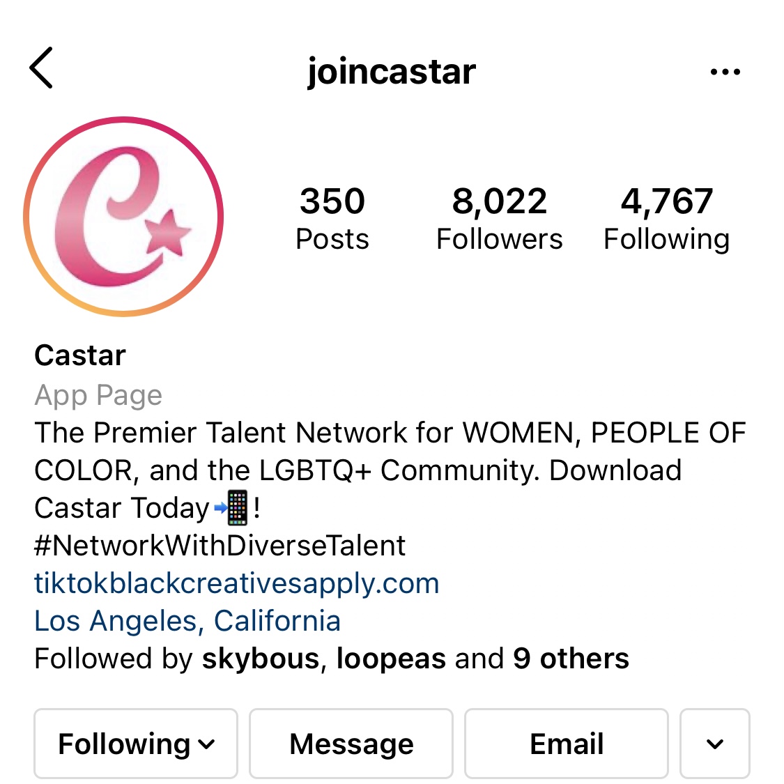 JoinCastar's tweet photo. Do you follow Castar on our other platforms? 💖 🌟 

We are also on....
Facebook: https://t.co/Ea8NVnzVhg
Instagram: https://t.co/Ub010fbiaZ
LinkedIn: https://t.co/poqxND27p6

We plan to expand this list this year 💖 🌟 https://t.co/XNIycozIP9