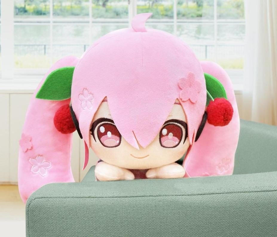 Vocamerch 🐰 On Twitter 【hatsune Miku】sakura Miku Big Plush