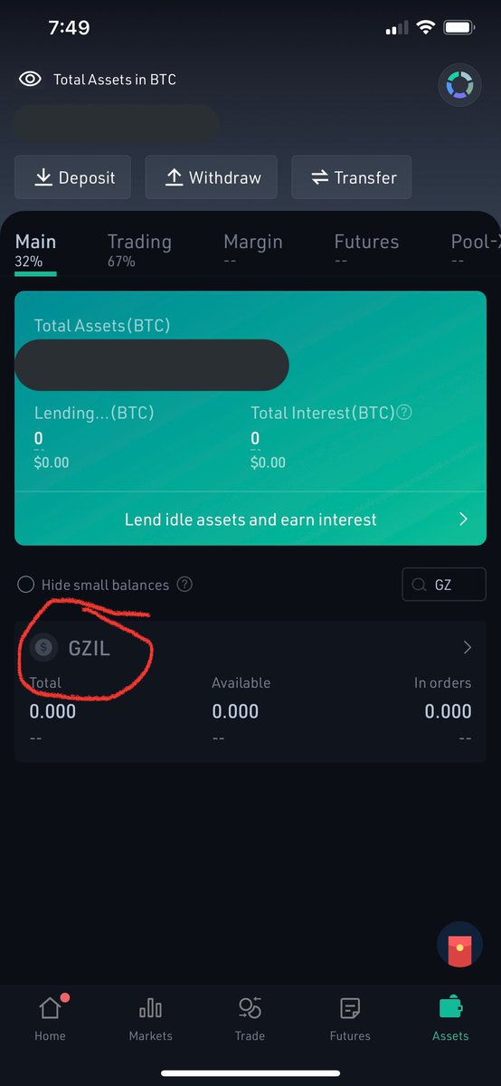 cryptolovett's tweet image. @zilliqa when will $GZIL be available to trade on @kucoincom ?

Seems the $GZIL asset is there just not activated 🤑🤑

Guess I had better load more before it lists. 

Soon $GZIL will be triple digits 🚀🚀

Bullish on 👉 $UPI $RWN $DMST $AG8 $TKMN $ZLP