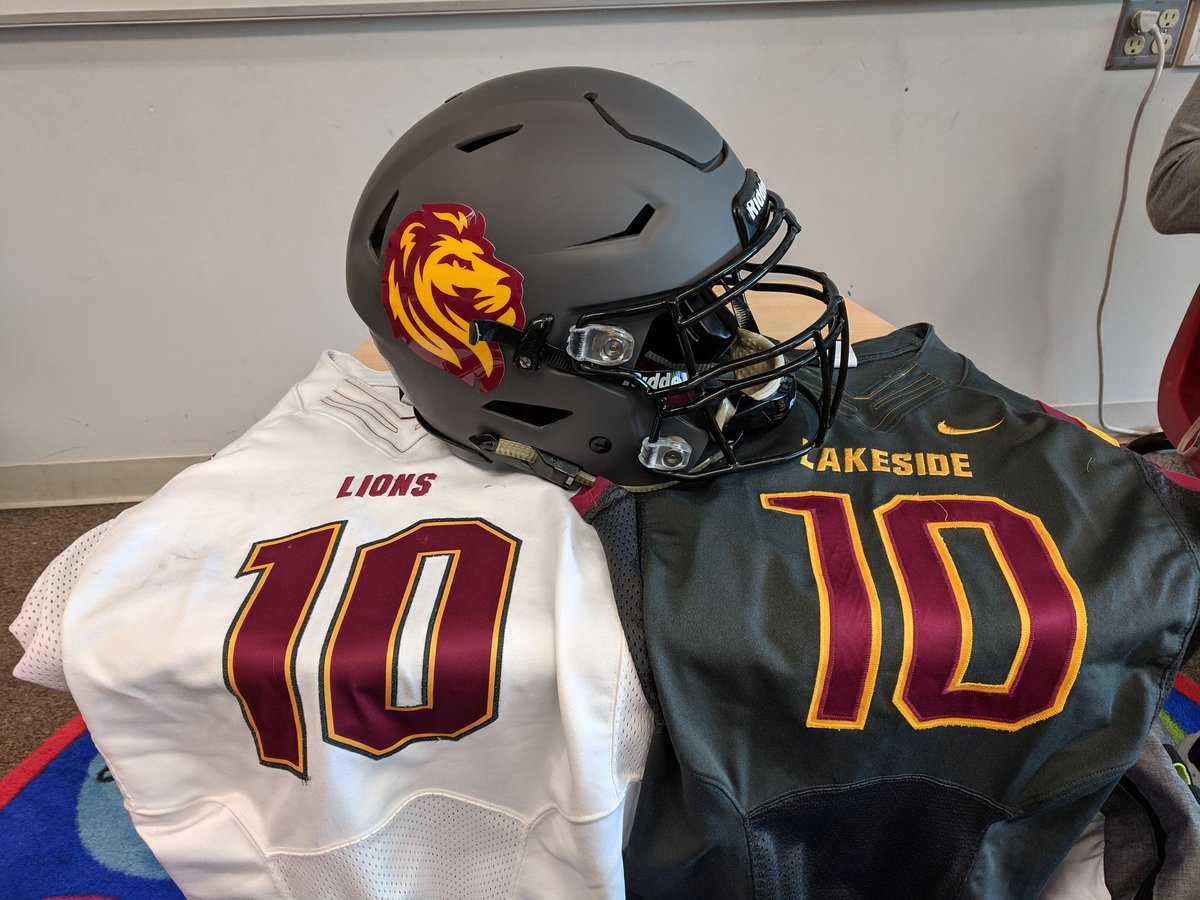 A very #cool thing that I got to do today was submit a 57-person roster for <a href="/LakesideLionsFB/">Lakeside Football</a>. 57. This program has truly been brought back to life, and it happened because of the kids that put on that gray helmet, and the community they represent.

Welcome to the fight.

#GOLIONS