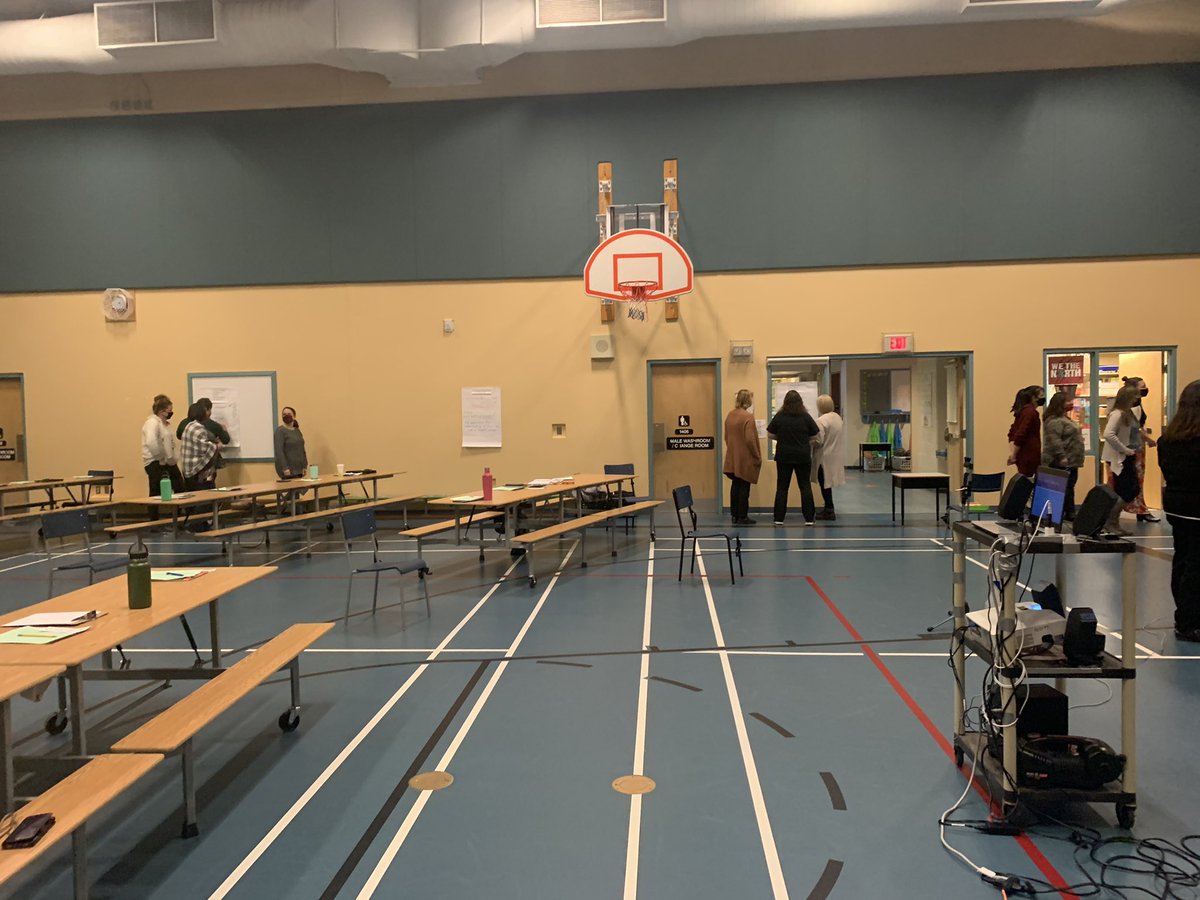 Teachers engaged in learning about Tier one supports. #teamwork <a href="/newminaselem/">New Minas Elementary</a> <a href="/HantsportSchool/">Hantsport School</a>