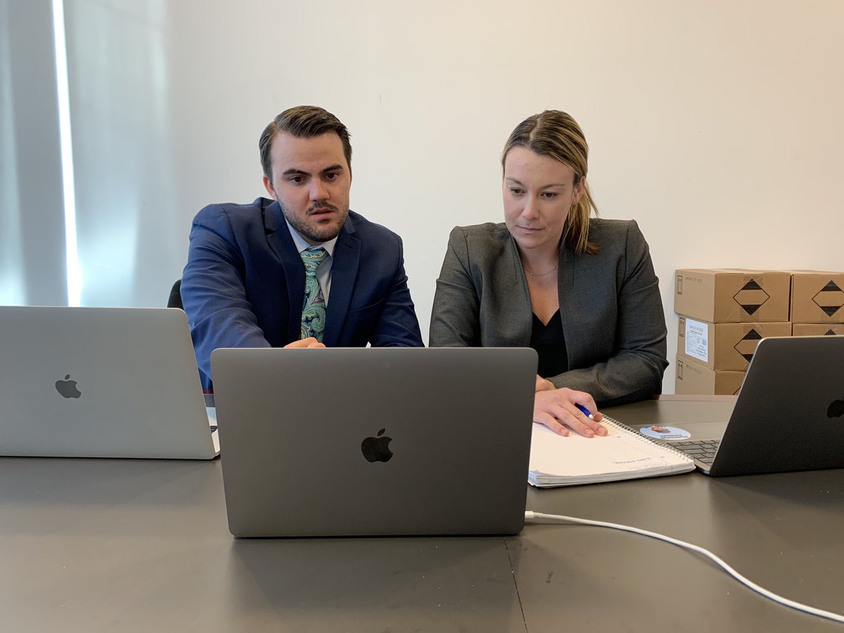 NovaSportsLaw's tweet photo. Congrats to our Football Negotiation Team on a successful first day at @TulanePFNC! Canโt wait to see what tomorrow brings... #Football #Negotiation #FootballNegotiation #SLS https://t.co/FZHbT9TXxy