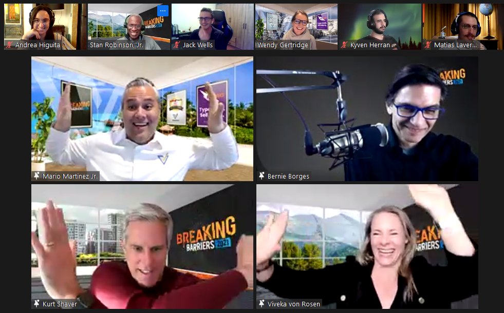 GoVengreso's tweet image. We had our Company Kick-off for two days on Jan 28/29 and it was phenomenal.

Thank you to all vengresonians, &amp;amp; especially to our founders @M_3jr, @BernieBorges, @LinkedInExpert, and @KurtShaver for inspiring us.

💥 2021 is the year for Breaking Barriers 💥

#GoVengreso