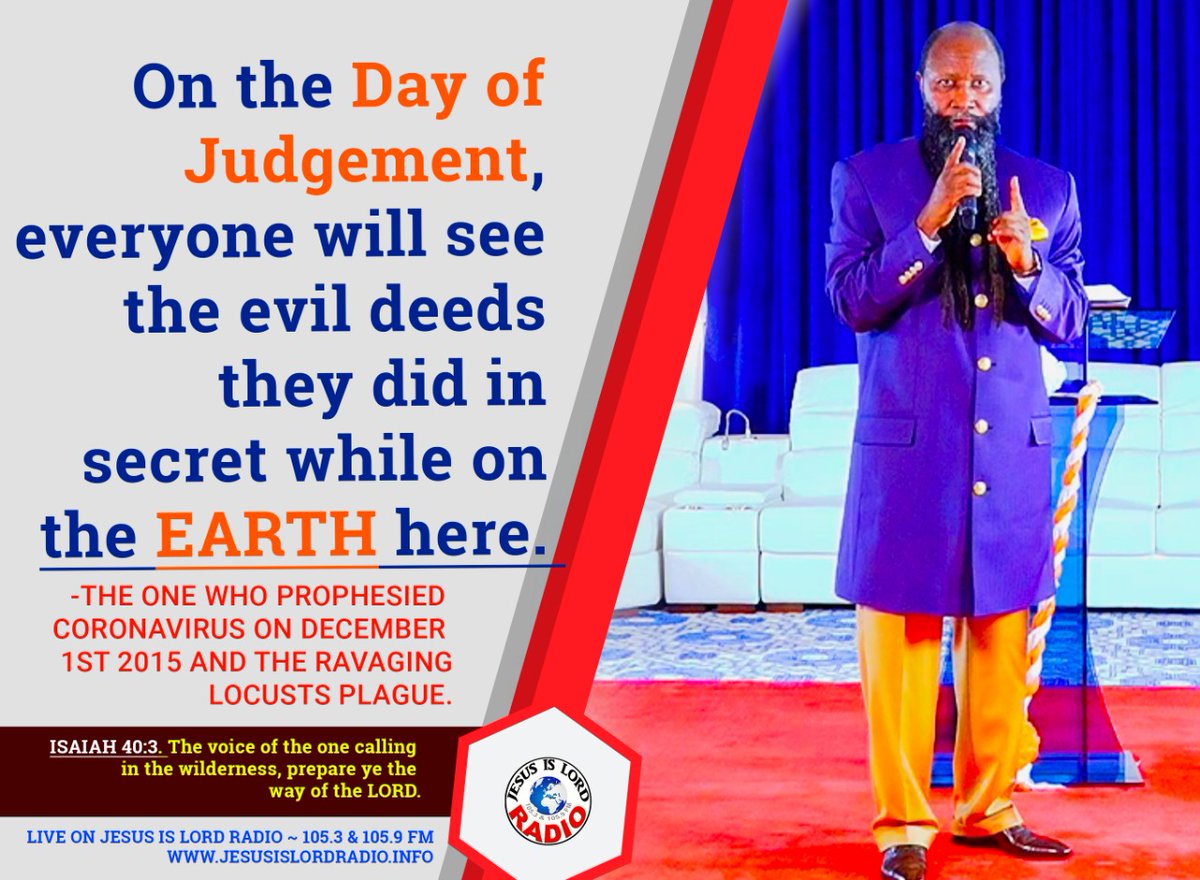 Mbindyo19's tweet image. One day for
sure you will have an appointment with death, unless you are
taken in rapture.
#AllNightGrandVigil