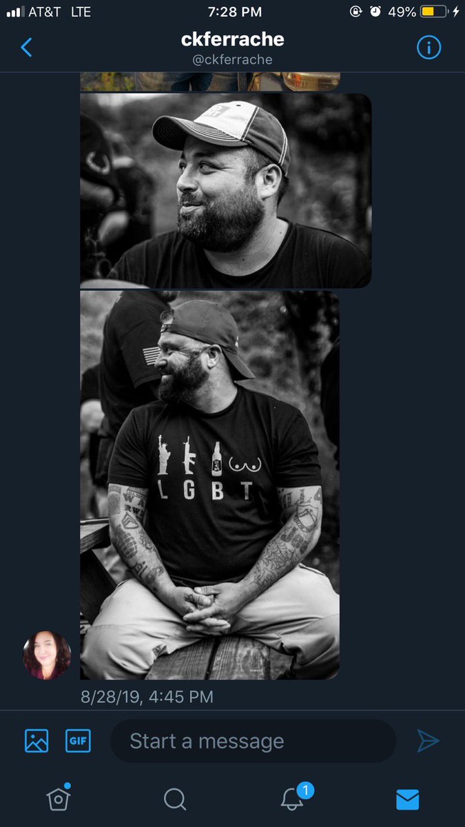 When right wing journalist CK Ferrache is not sure if she’s talking to a Conrad or a comrade. This was sent to me by a source.