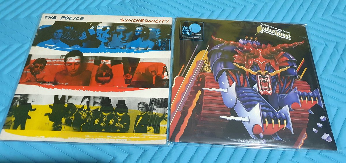 Chisco2112's tweet photo. Dos #vinylos que llegan a mi colección #thepolice #judaspriest
#vinylrecords #vinylcollector https://t.co/anWVW9hrCR