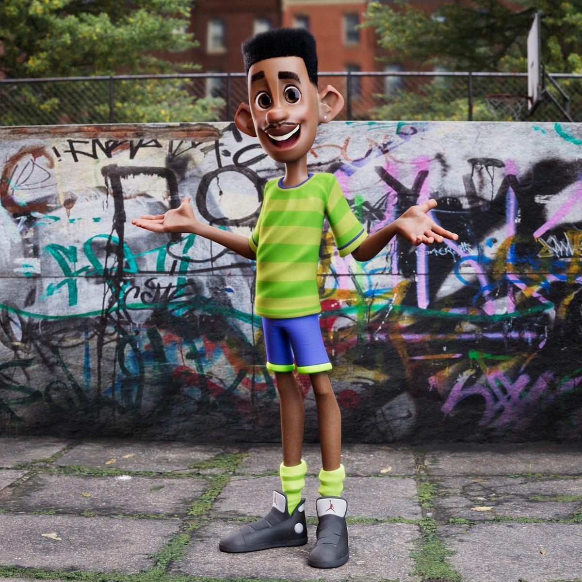 TheRookiesCO's tweet photo. Member Level: CONTENDER - Will Smith - The Fresh Prince Of Bel-Air by Pietro Lopez Bernardi from Academy of Art University - https://t.co/UKtlg8jftZ
#Maya #PixarRenderman #SubstancePainter #XgenInteractive #ZBrush #AdobePhotoshop #Nuke #3d #instaart #gamedev #indiedev #design https://t.co/GQczDgq0h1