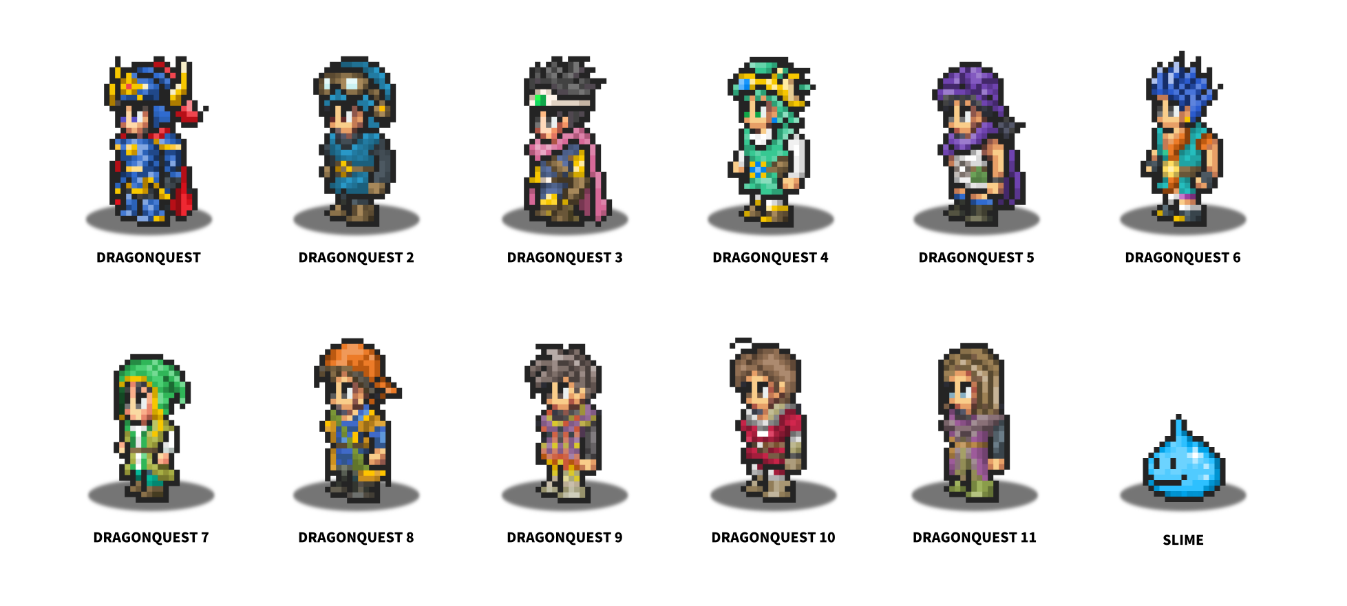 Show Dqドット絵 ドラクエ歴代主人公のドット絵が完成 この素材を使って2月のカレンダー作ってみようかな Dq ドラクエ ロマサガrs ドット絵 Dotpict T Co O1sutzw62a Twitter