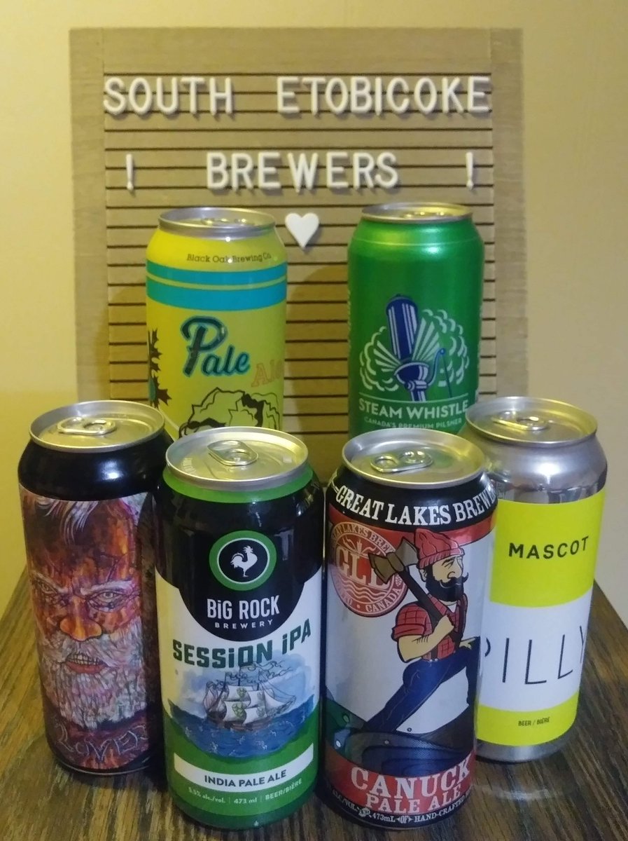 The South Etobicoke Brewers have a wide variety of craft beers to satisfy every taste! Get them to you from #homedelivery 
#shoplocal