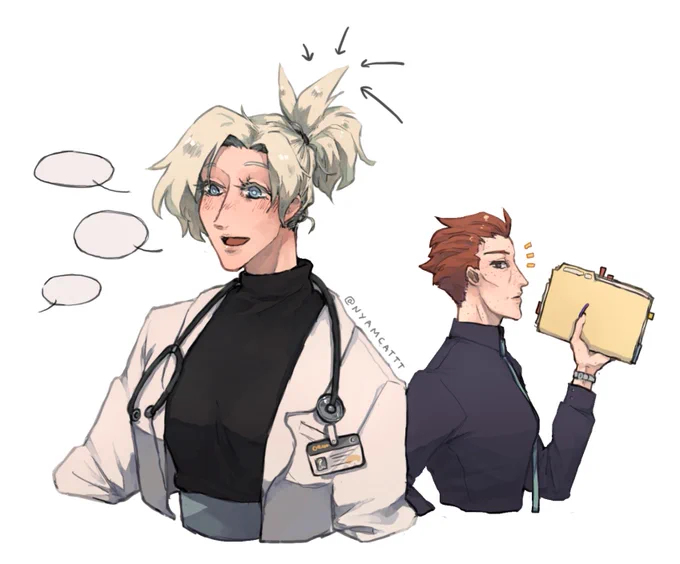 i think about mercy's ponytail probably a little too much.... #moicy 