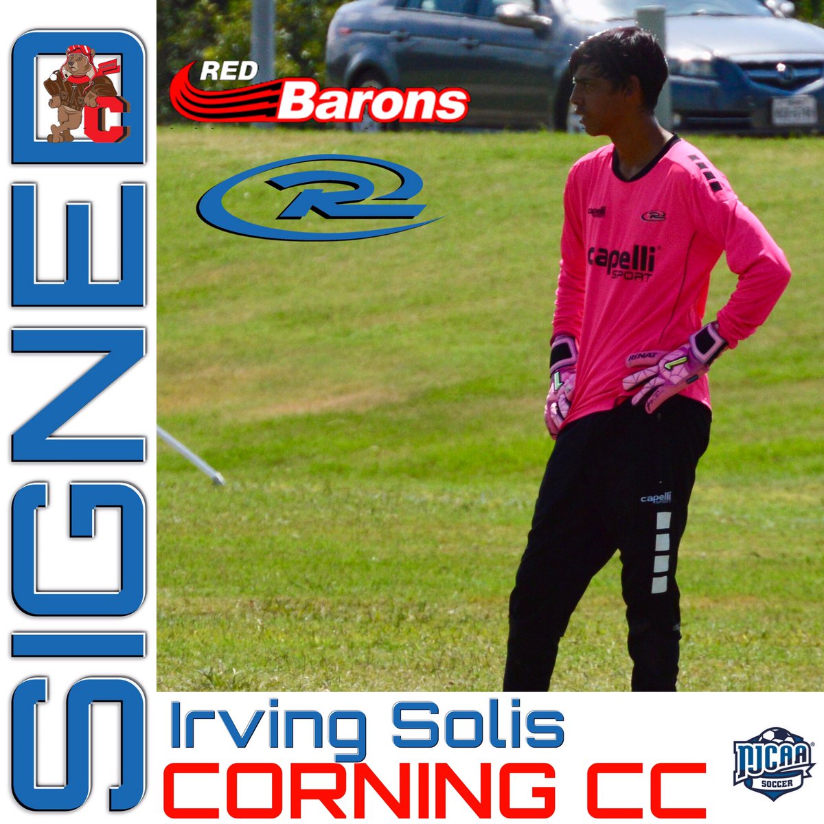 DFWUTD's tweet photo. Congratulations to Irving Solis of Arlington Rush 02 who signed with @corningcc for the Spring! We wish you the best!
💪💙⚽️
#RushSoccer #Committed #redbaron #RUID #therushway #RushSC #RushSoccerNation #DfwUtd #RushNation #RushCAP #SIGNED #SigningDay #njcaa #njcaasoccer https://t.co/bRCBiZ0PIA