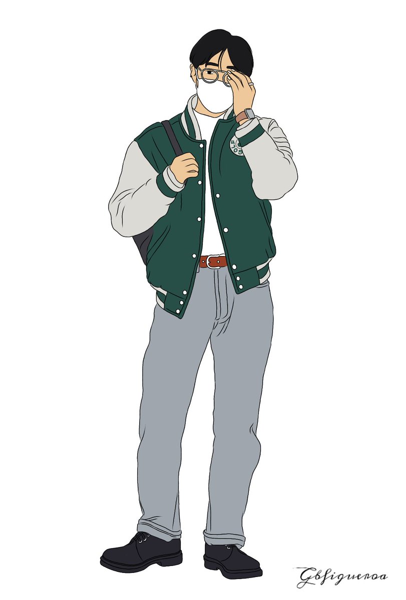 Kim Jun Myeon (Suho)Airport Outfits (Fanart)a thread