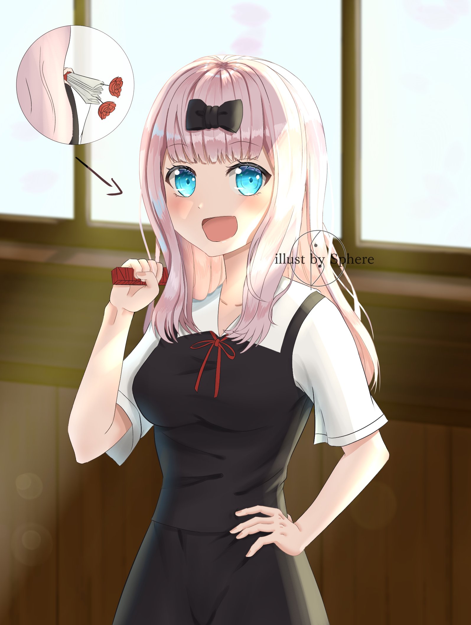 Twitter 上的 Sphere Old Artwork Chikafujiwara Fujiwarachika Anime Fanart Animefanart Kaguyasamaloveiswar Kawaii かぐや様は告らせたい イラスト アニメ好きと繋がりたい Illustration Artwork Oldartwork 可愛い 女の子 少女 制服 Original