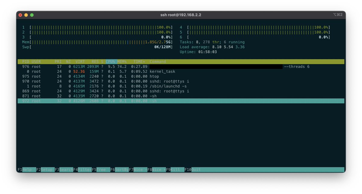 How on Earth do I get my threads to the PCores on A11?