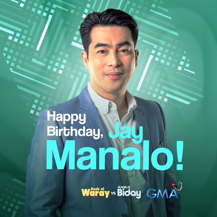 Happy birthday, Jay Manalo! Much love and well wishes from your family! 