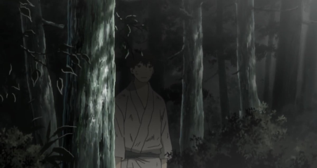 The chance for a solution may exist while in other cases this may not be possible, the solution itself may not even come from Ginko. Some of the stories can conclude on a sweet and happy note while others can come to a tragic and somber end, or heck, a mix of both.