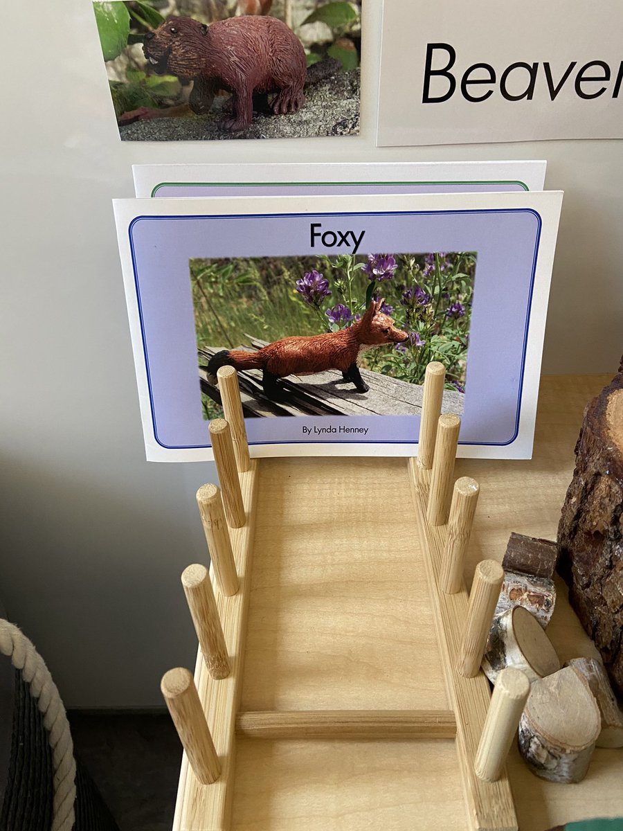 TessCharb's tweet photo. We just love reading our Foxy and Friends books! I can’t wait for my littles to create their own stories with our small world play 🦊 #foxyandfriends @LyndaHenney https://t.co/esIxMpa4Ac