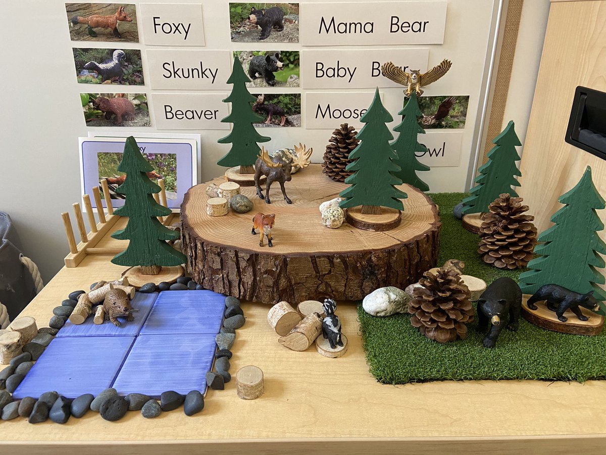 TessCharb's tweet photo. We just love reading our Foxy and Friends books! I can’t wait for my littles to create their own stories with our small world play 🦊 #foxyandfriends @LyndaHenney https://t.co/esIxMpa4Ac
