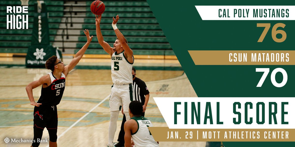 Cal Poly Men’s Basketball tweet media