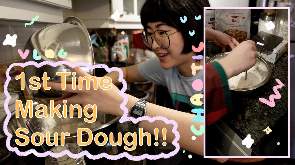 IllustFailure's tweet photo. I finally tried making #sourdough! A true #stayathome activity. I was gifted a sourdough starter by my good friend @charlitfloriano and I followed her instructions to finally make my own bread! https://t.co/xyVrxFMds9 https://t.co/2Xitp4kmEN