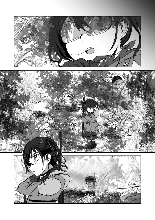 ジャングルヤバいよヤバイよ～と思ってたけど
クリスタの素材ペン様様でどうにかなった✨
befor → after 