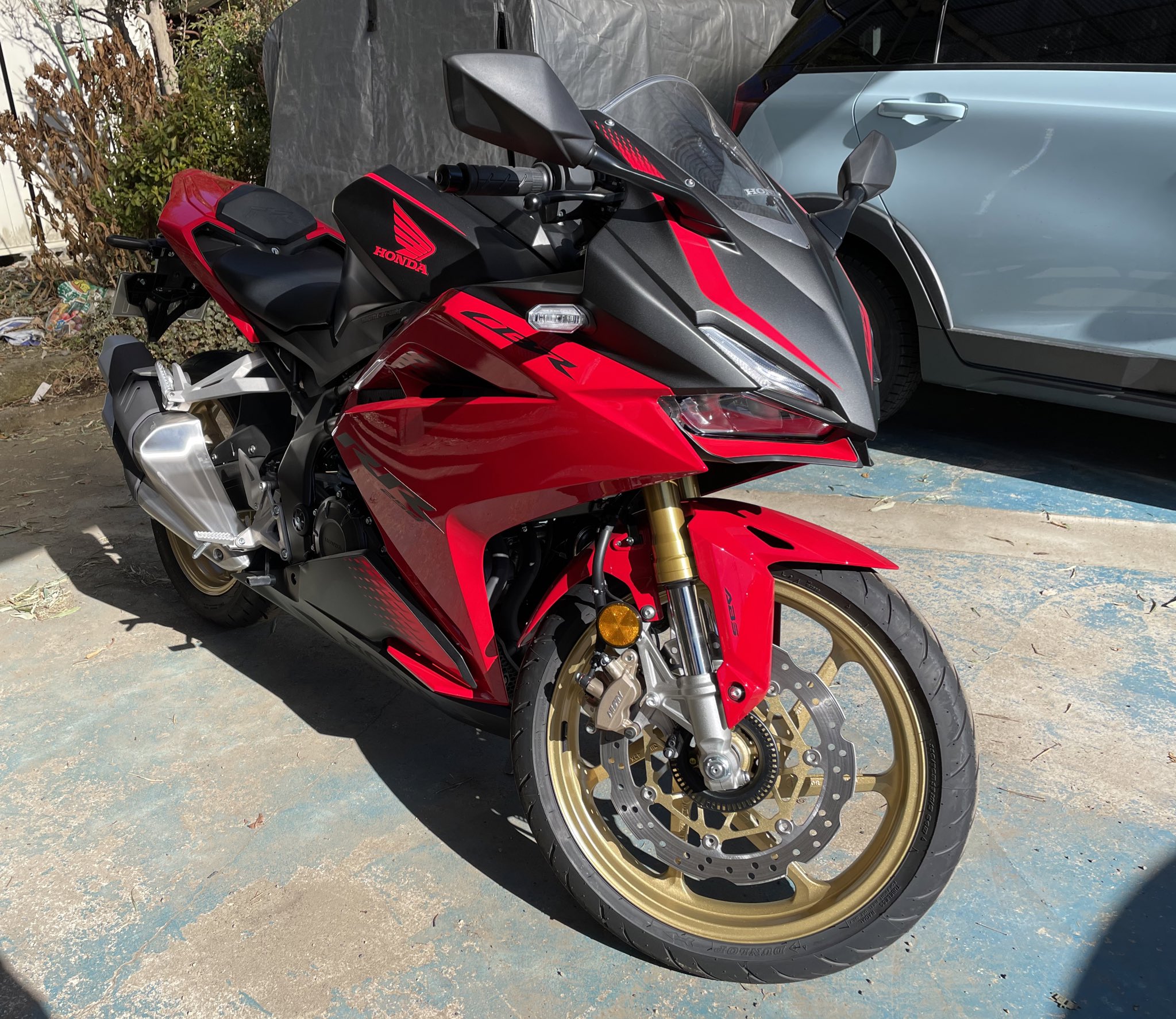CBR250RR MC51 シングルシートカウル レッド 83450-K64-A00RED
