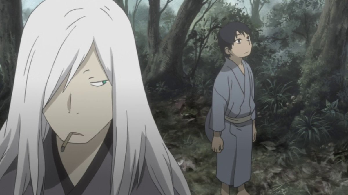 This was a lesson that Ginko (as Yoki) had to gradually come to terms with as a child, a lesson that was taught to him by someone who was fittingly a victim of circumstance: Nui. From losing his mother in a landside, to discovering what the Ginko did to living things-