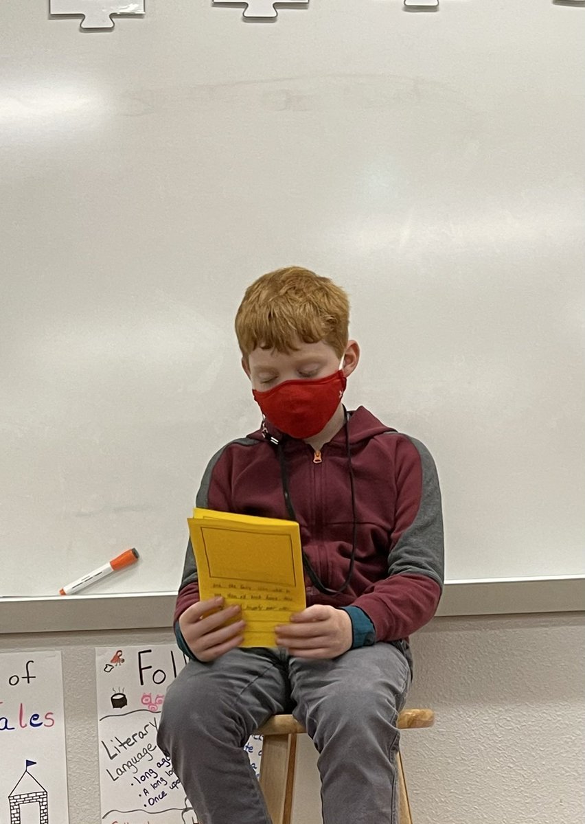 DaggettPv's tweet photo. Several weeks went into creating a plan, writing, editing, and publishing our fairy tales. Today was the day to share! Way to go writers ✍️ #pvlionpride #ecisdtweets #secondgradelife https://t.co/2kiVsB0Yff