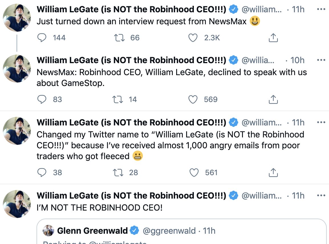 We appear to have a new leader inGreenwald's Most Embarrassing Twitter moments.It started innocently enough,when he got confused by Fox, prompting a correction from withinthe Shameless Lying Grifter Club. The first of many such corrections.