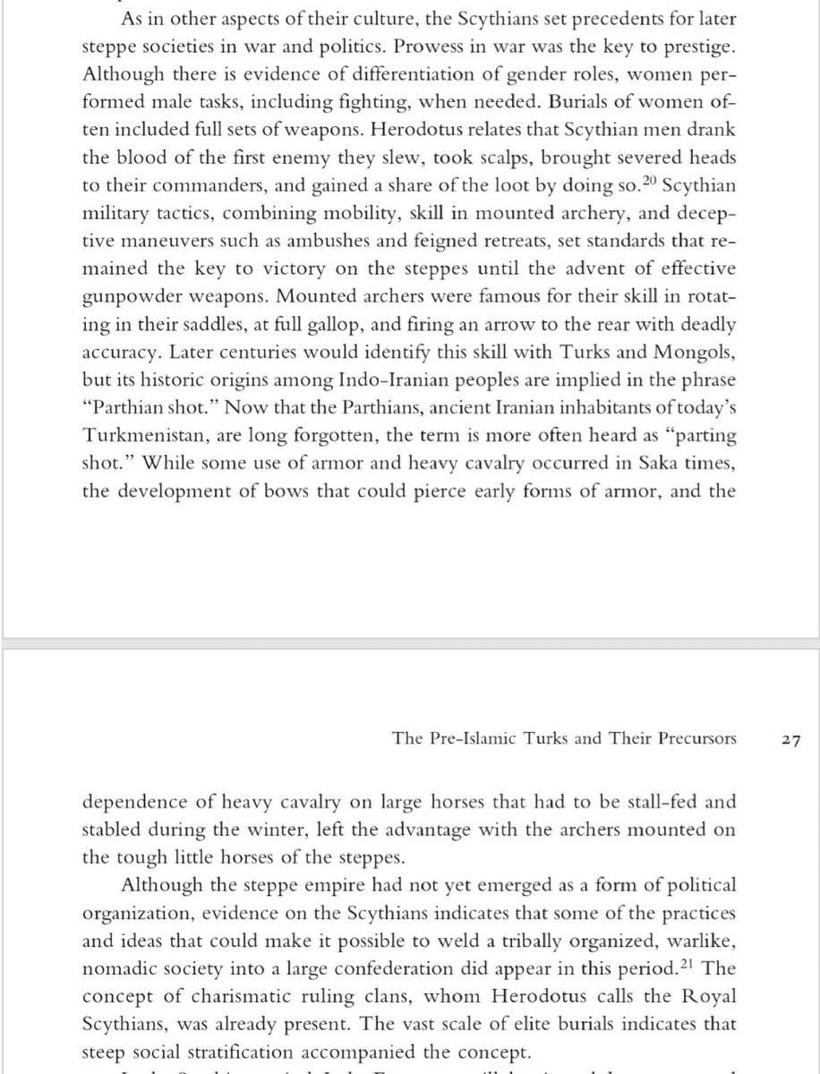 The Scythians (Sakas), Turks and Mongols