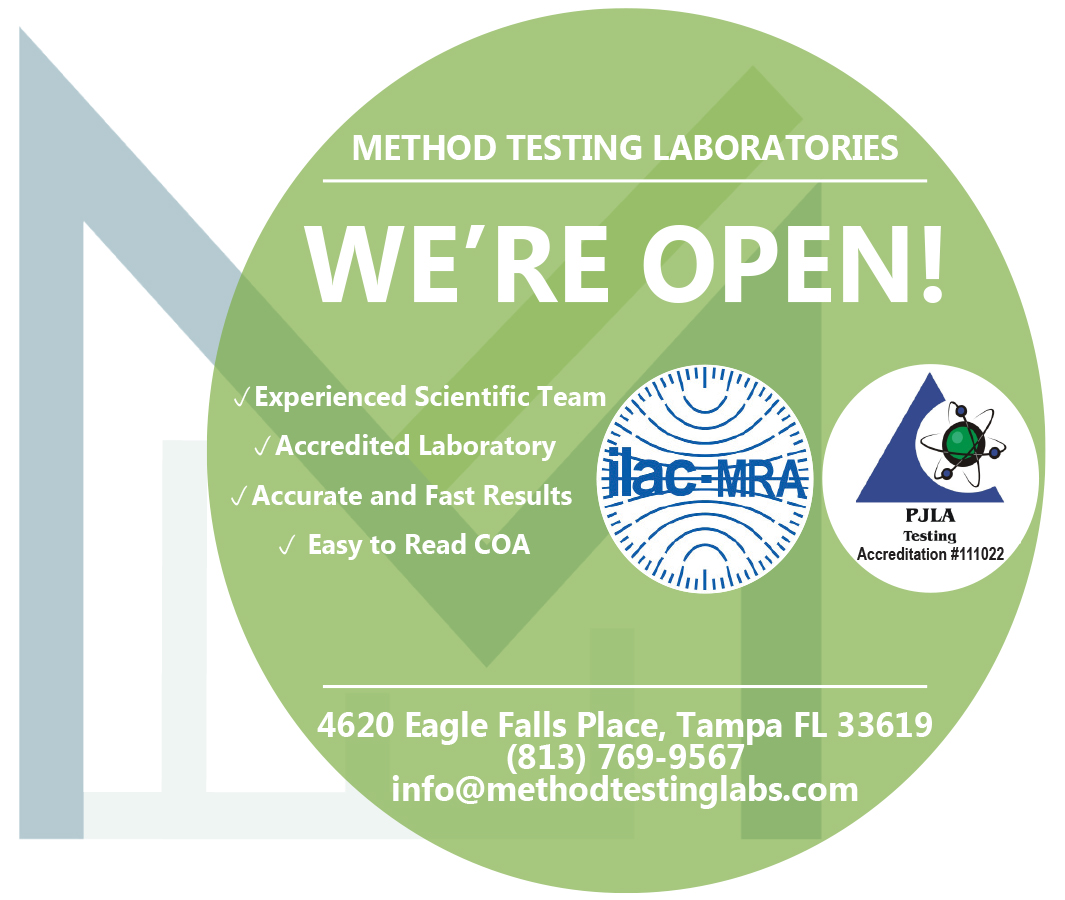 labs_method's tweet image. Method Testing Laboratories is an accredited laboratory founded by Cannabis and Hemp industry leaders. Our state-of-the-art technology and experienced team deliver the highest quality and fastest results in the industry.
#hemp #cannabis #cbd #Science #MedicalMarijuana #thc