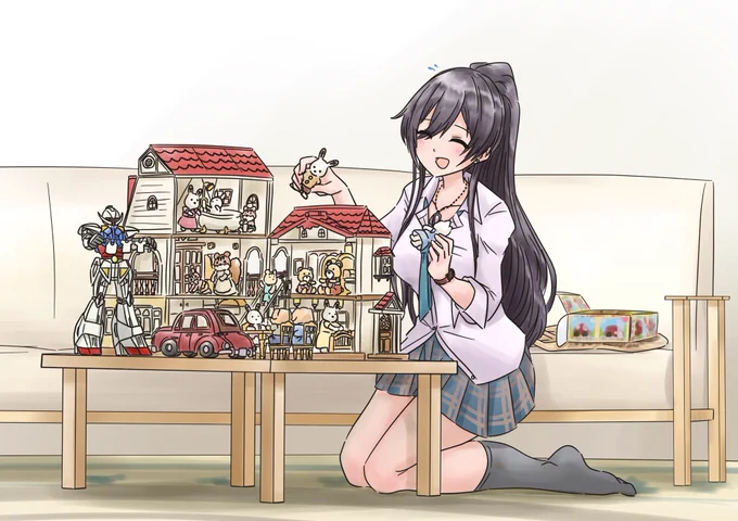 休日なのにみんな仕事で寮にも事務所にも誰もいなかったので、メンバーが「ひとりのときでも寂しくないように」と買ってくれたシル●ニアを広げて、近所の家電量販店で買い足しとかもして、ひとりでのオフを精一杯楽しく過ごそうとしてるさくやん
#白瀬咲耶 