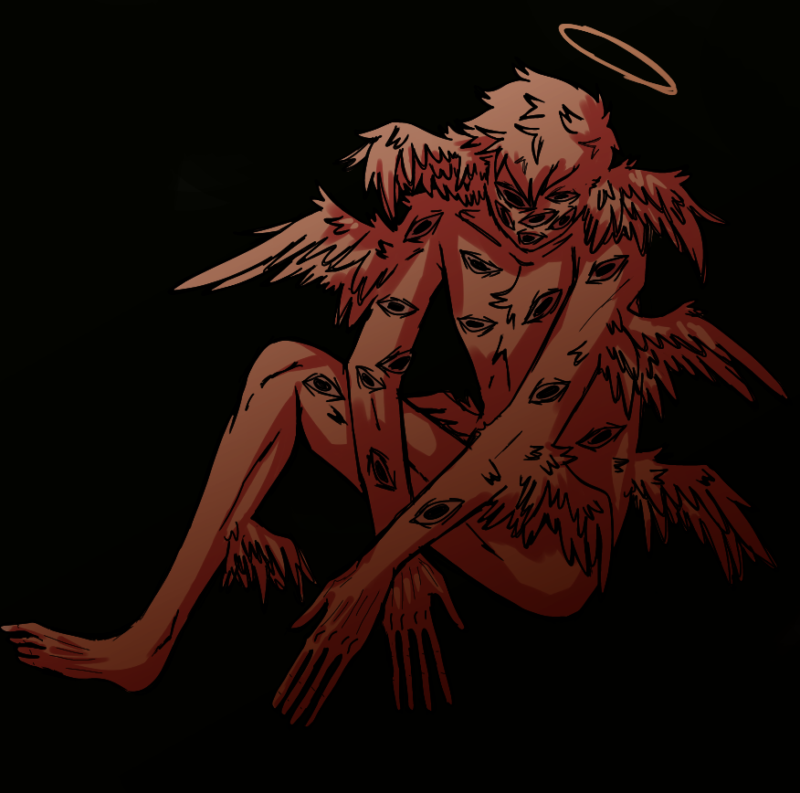 biblically accurate asshole 

{ #originalcharacter #bodyhorror #multipleeyes #angelart #digitalart #smallartist #artistontwitter #artwork #biblicallyaccurateangel }