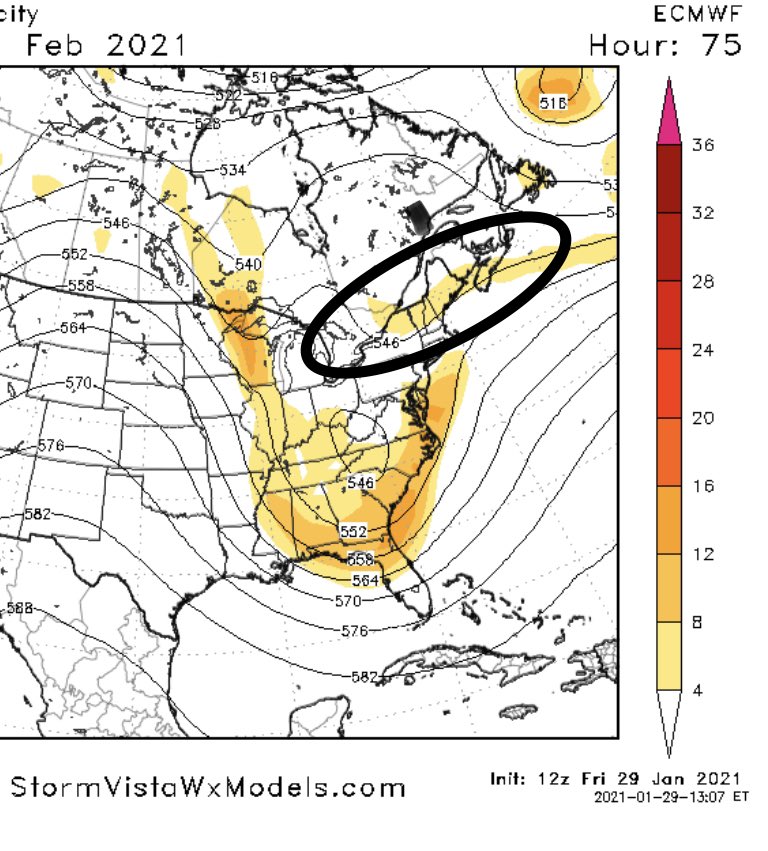 The same things were seen on the 12z vs 18Z euro. 12z: (8/12)